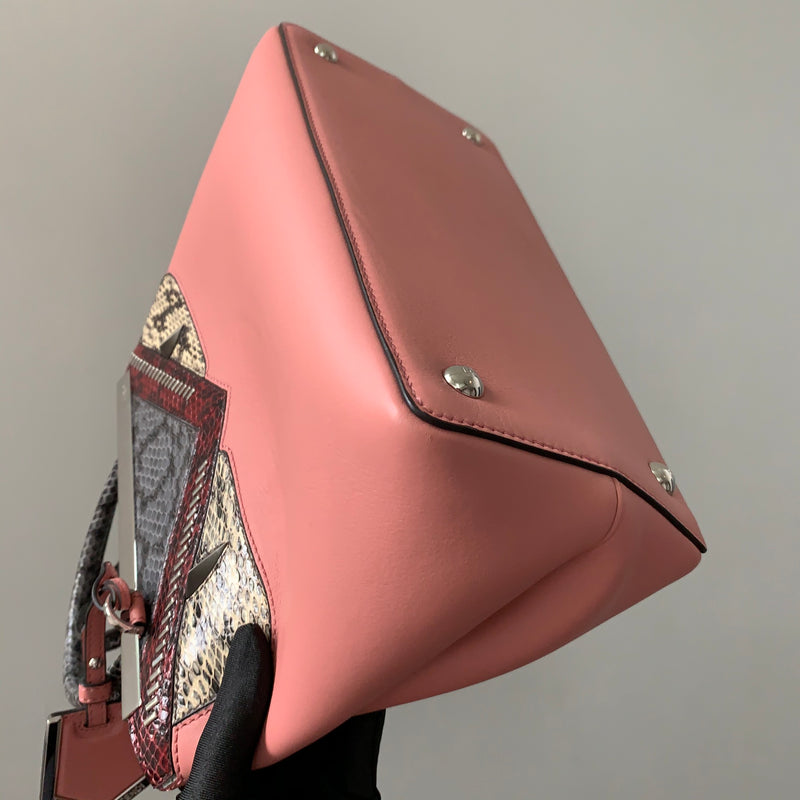 Vitello Dolce Python Petite Monster 2Jours Tote