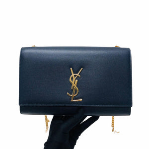Classic Monogram Kate Medium Navy Blue GHW