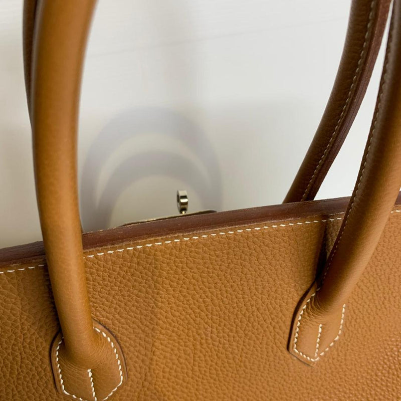 Birkin 35 Gold Togo Leather with PHW