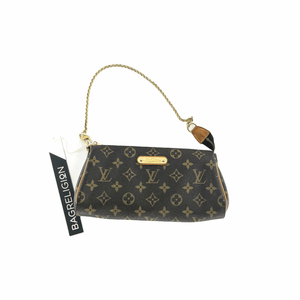 Eva Monogram Clutch