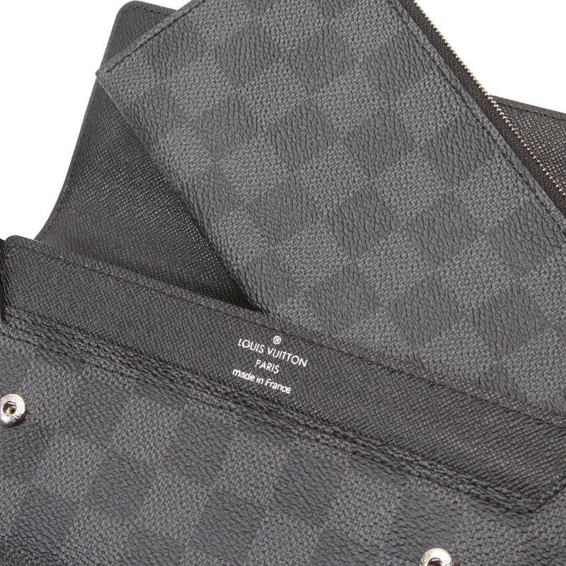 Louis Vuitton, Bags, Lv Damier Graphite Portefeuille Modulable Wallet