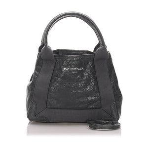 XS Navy Cabas Satchel Black