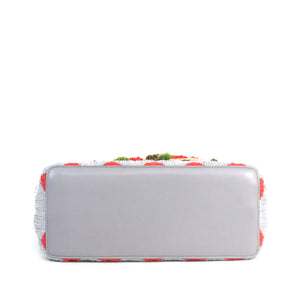 Mini Embroidered Peekaboo Satchel