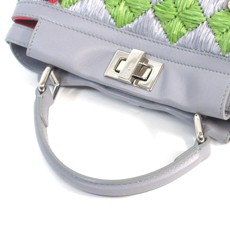 Mini Embroidered Peekaboo Satchel