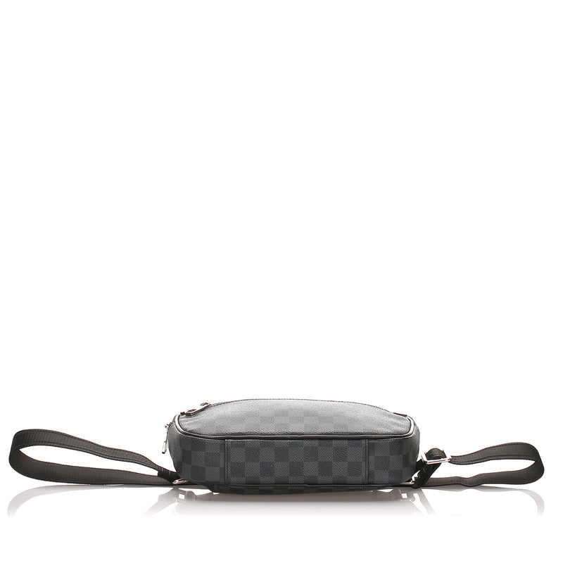 Louis Vuitton Graphite Ambler Damier Belt bag – Luxxsavvy