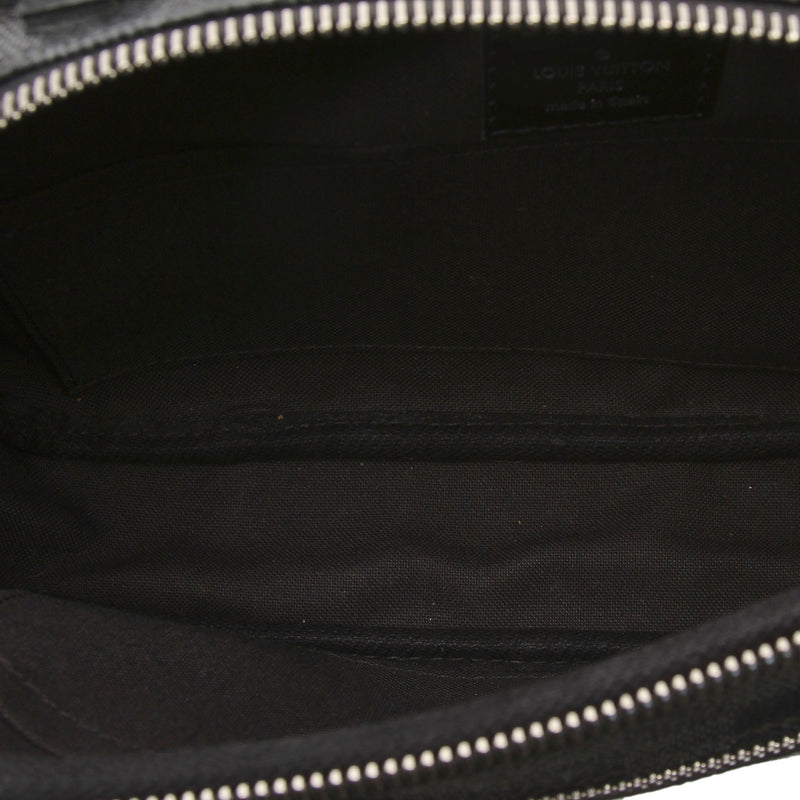 Louis Vuitton Damier Graphite Ambler Belt Bag Fanny Pack Wait