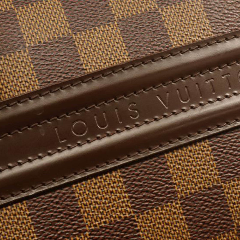 Louis Vuitton Brown, Pattern Print Damier Ebene Nolita GM