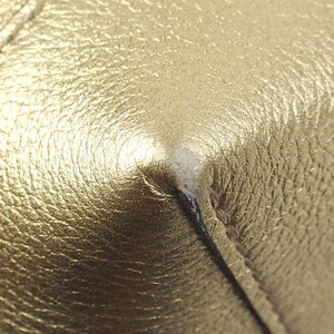 Mini Metallic LockMe Backpack in Metallic Leather Body