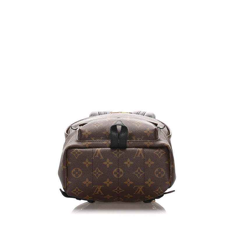 LOUIS VUITTON Monogram Infrarouge Palm Springs PM Backpack Black