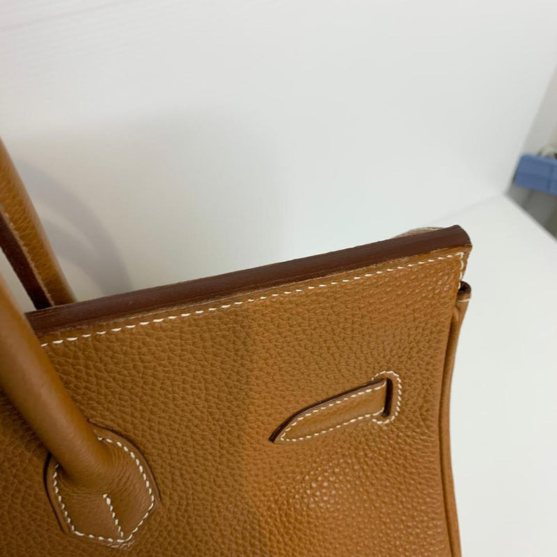 Birkin 35 Gold Togo Leather with PHW
