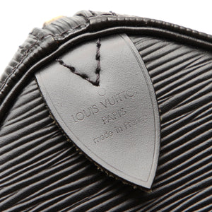 Black Epi Leather Speedy 25