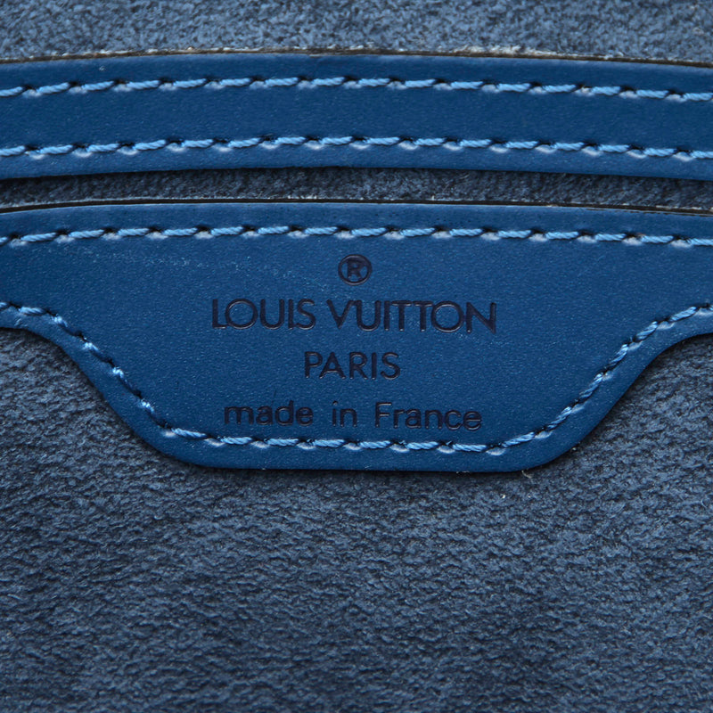 Louis Vuitton Toledo Blue Epi Leather Saint Jacques PM Bag