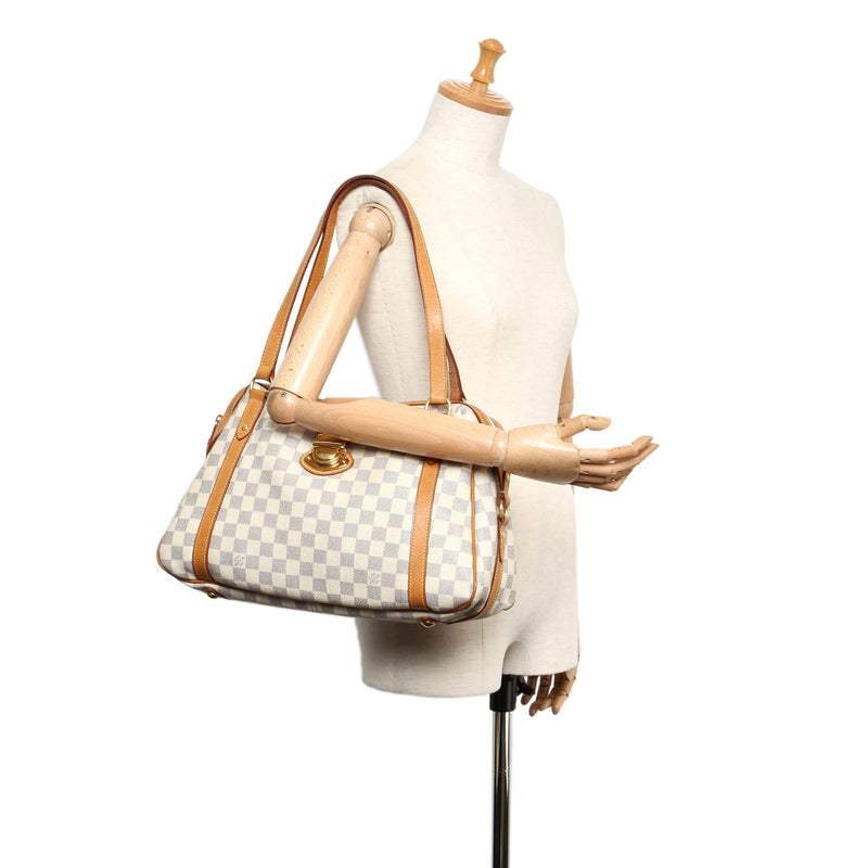Louis Vuitton Louis Vuitton Stresa PM Damier Azur Canvas Shoulder Bag