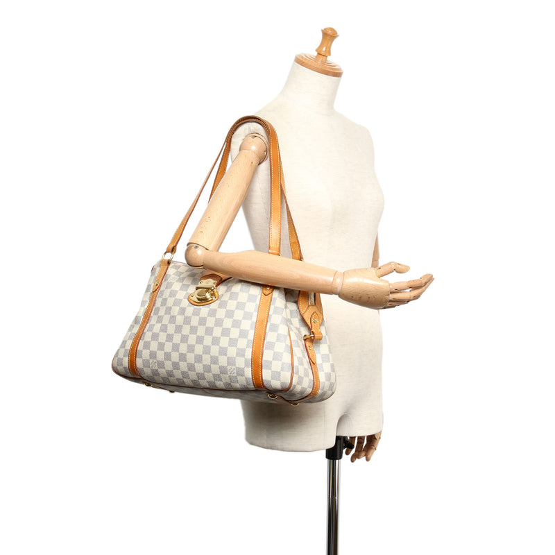 Louis Vuitton Stresa Handbag Damier PM White