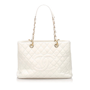 Caviar Grand Shopping Leather Tote Bag