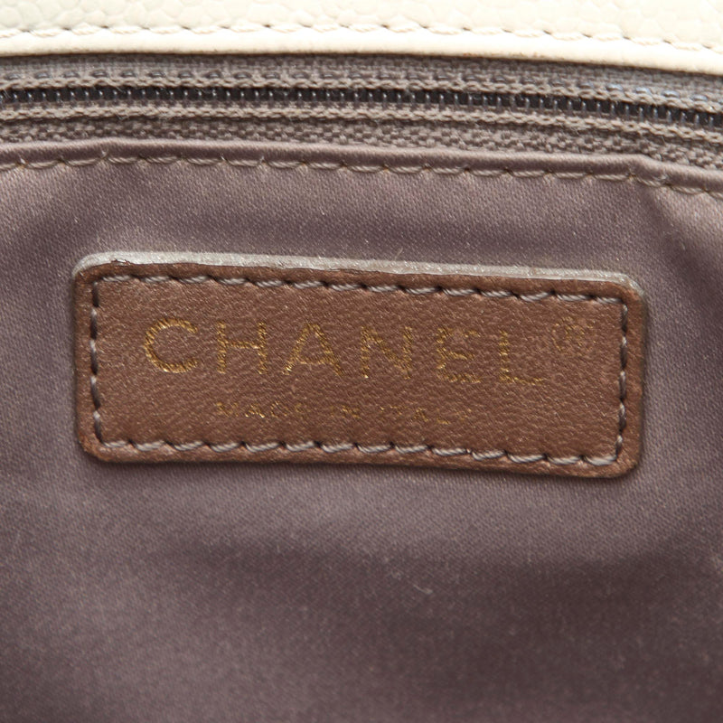 Caviar Grand Shopping Leather Tote Bag