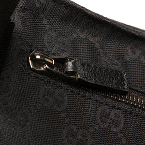 GG Canvas Belt Bag Black SHW