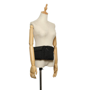 GG Canvas Belt Bag Black SHW