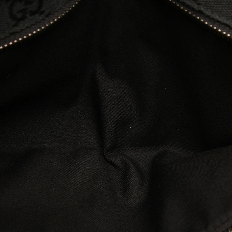 GG Canvas Belt Bag Black SHW