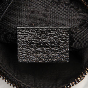 GG Canvas Belt Bag Black SHW