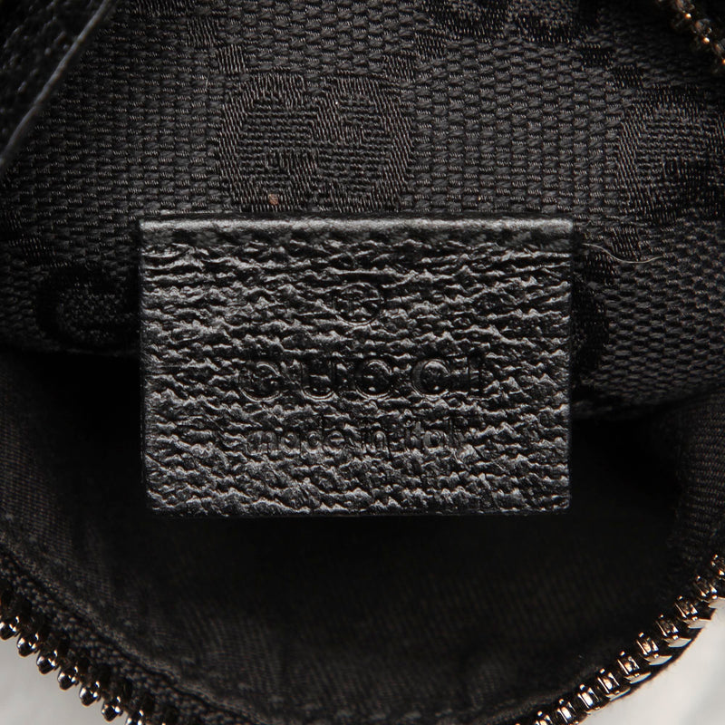 GG Canvas Belt Bag Black SHW