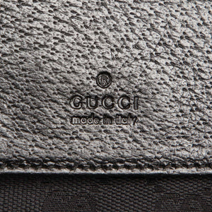 GG Canvas Belt Bag Black SHW