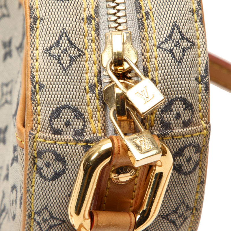 Louis Vuitton Louis Vuitton Jeanne Blue Mini Monogram Canvas Shoulder