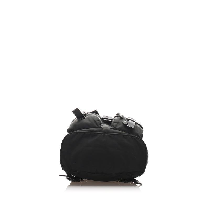 Tessuto Drawstring Backpack Black - Bag Religion