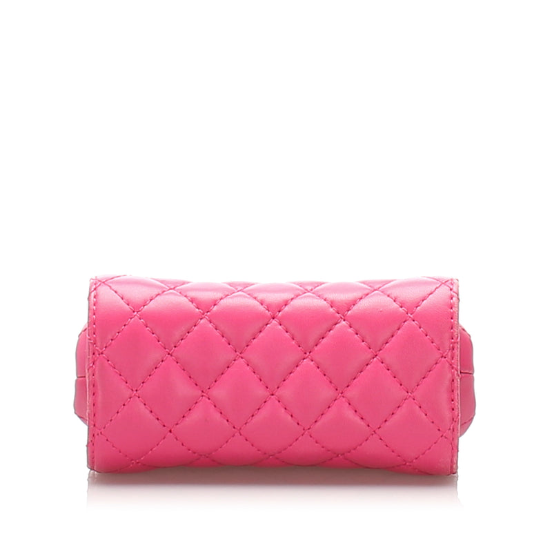 CC Lambskin Leather Crossbody Bag Pink - Bag Religion