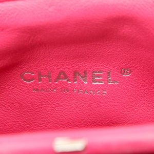 CC Lambskin Leather Crossbody Bag Pink - Bag Religion