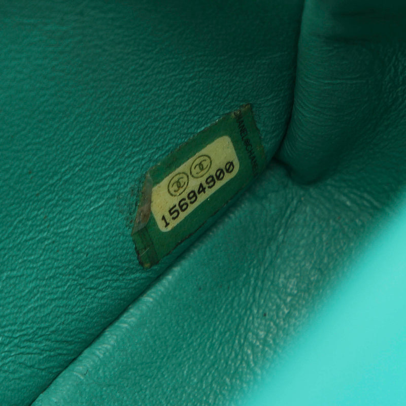 Classic Mini Rectangle Patent Leather Flap Bag