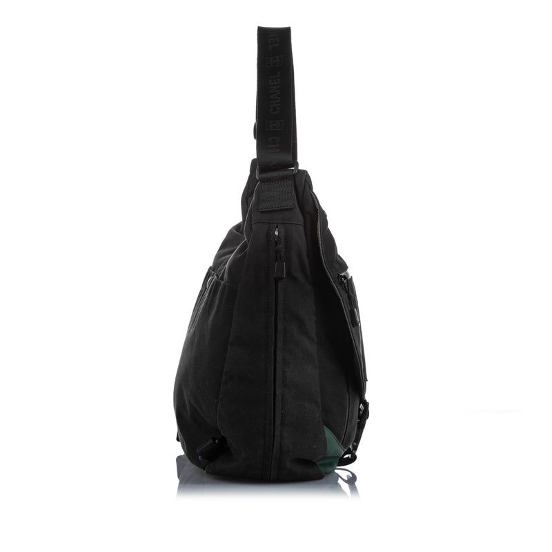 CC Sports Line Nylon Shoulder Bag Black - Bag Religion