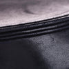 Chanel Quilted Half Moon Lambskin Leather Flap Bag Black