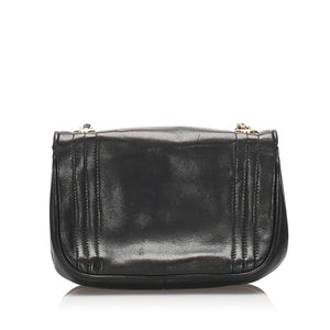 CC Lambskin Leather Crossbody Bag Black