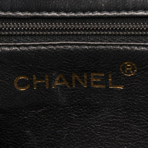 CC Lambskin Leather Crossbody Bag Black