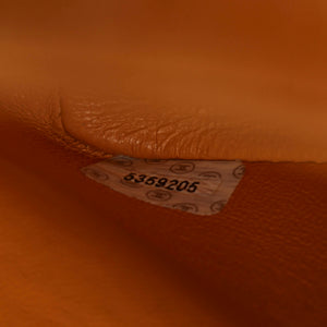 Chanel CC Suede Handbag Orange