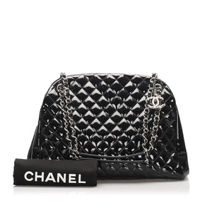 Chanel Large Just Mademoiselle Shoulder Bag Black