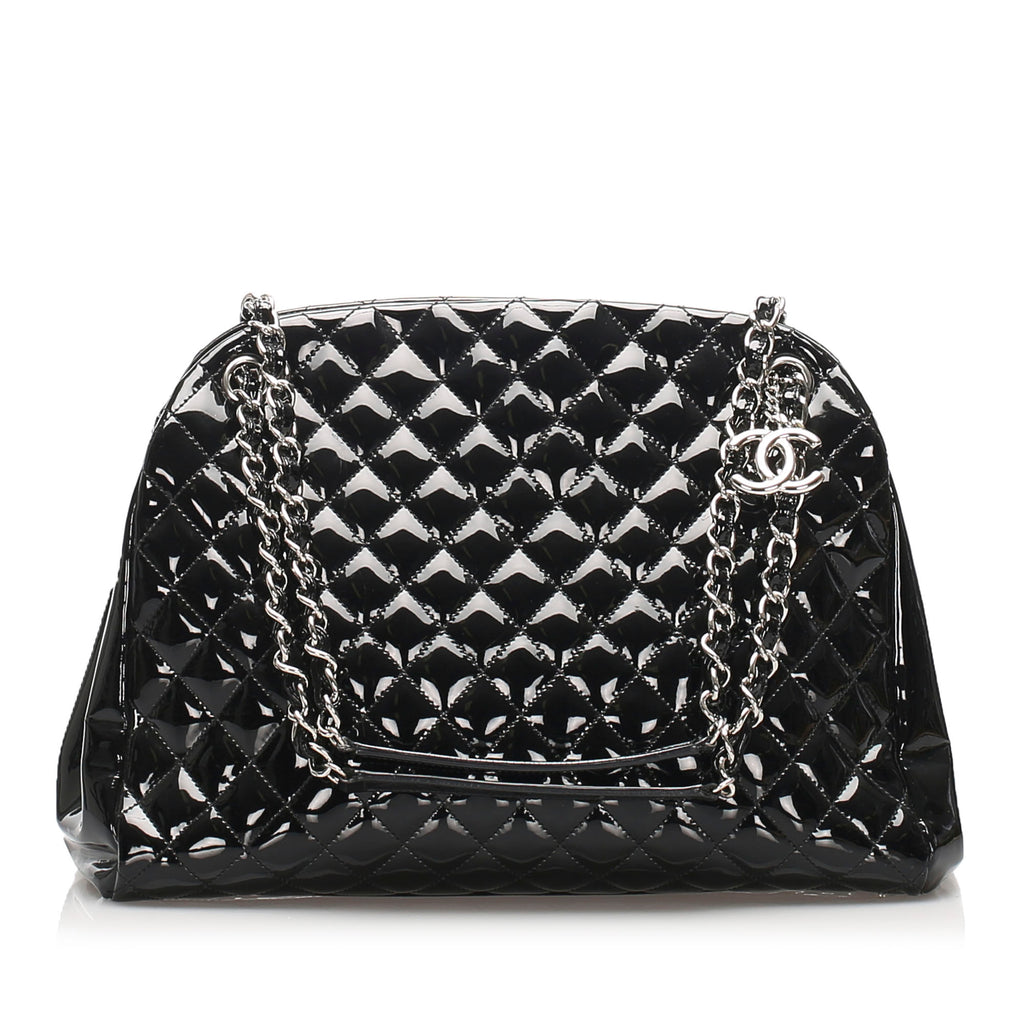 Chanel Large Just Mademoiselle Shoulder Bag Black