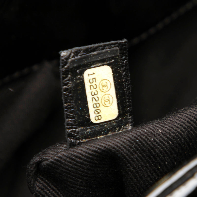 Chanel Large Just Mademoiselle Shoulder Bag Black