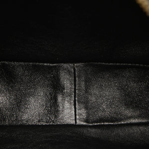 Chanel Matelasse Lambskin Chain Shoulder Bag Black