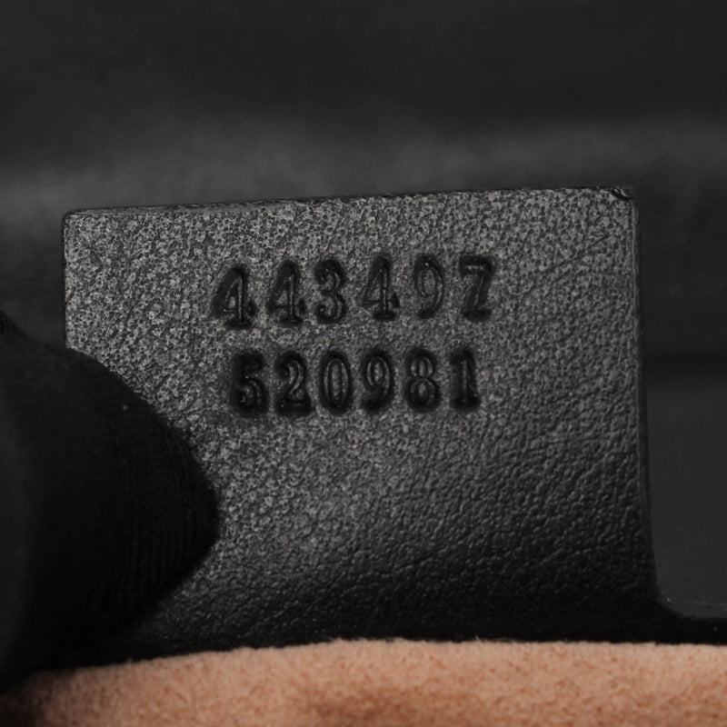 Small GG Marmont Leather Shoulder Bag Black - Bag Religion