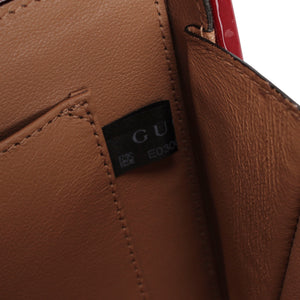 Sylvie 1969 Patent Leather Satchel Red