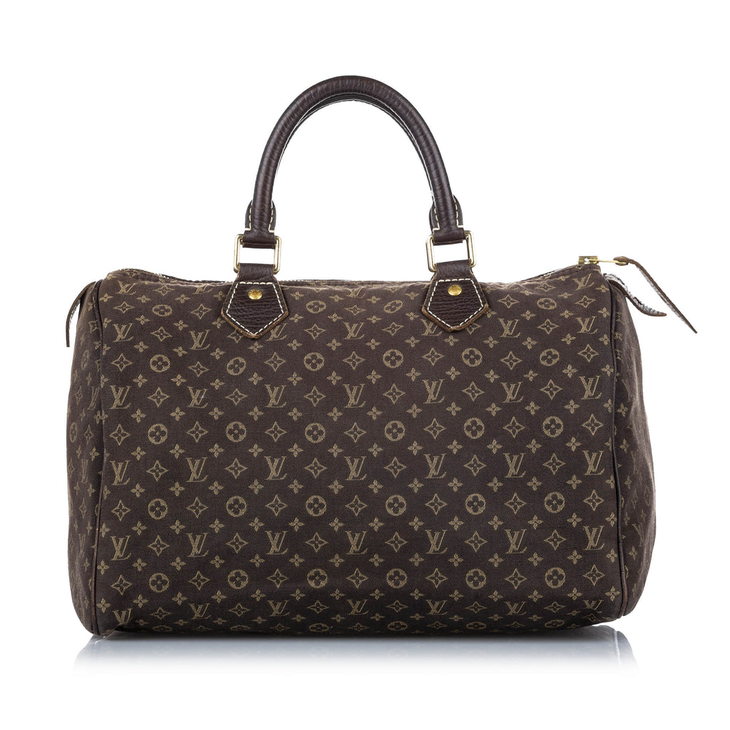 Monogram Mini Lin Speedy 30 Brown - Bag Religion