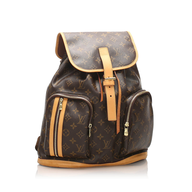 Monogram Sac a dos Bosphore Backpacl Brown GHW