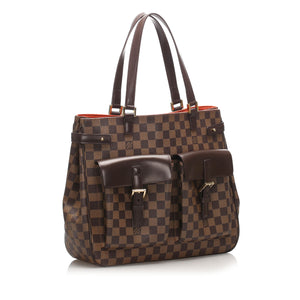 Damier Ebene Uzes Canvas Bag