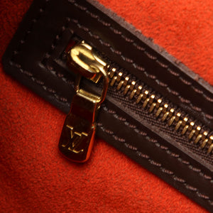 Damier Ebene Uzes Canvas Bag