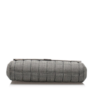 Choco Bar Denim Flap Bag Gray - Bag Religion