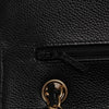 Medium Classic Caviar Leather Double Flap Bag Black GHW
