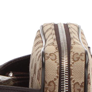 GG Canvas Belt Bag Brown SHW