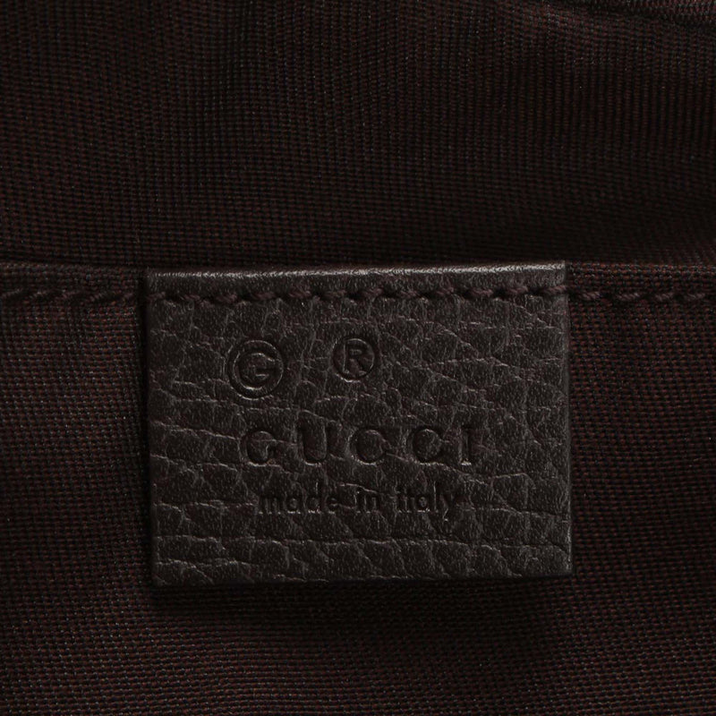 GG Canvas Belt Bag Brown SHW